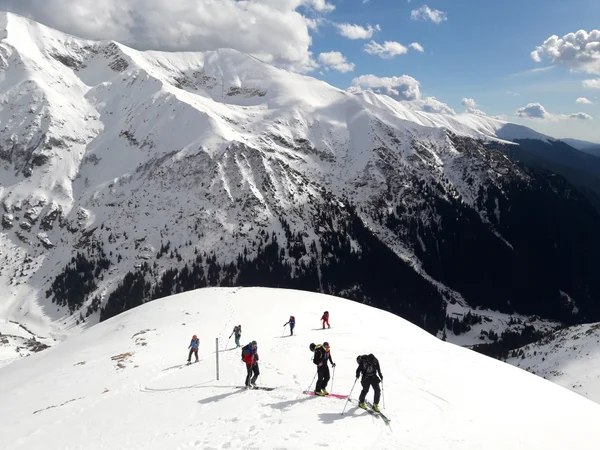 Fagaras Mountains in March