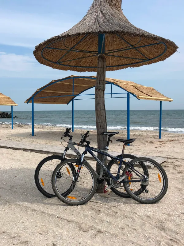 Gura Portitei beach by bike