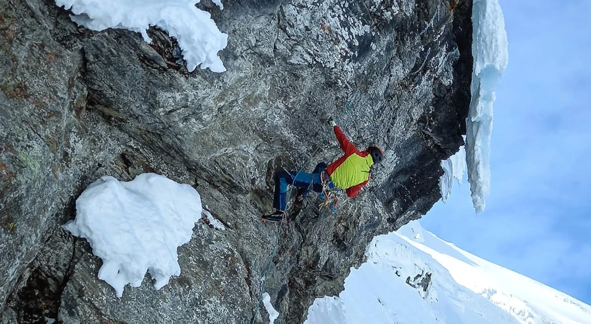 Mixed climbing, Fagaras Range