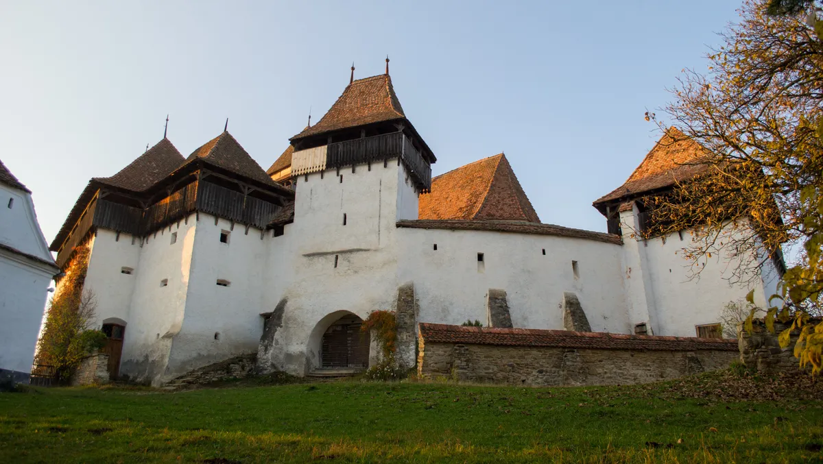 The fortified church in Viscri village - UNESCO patrimony