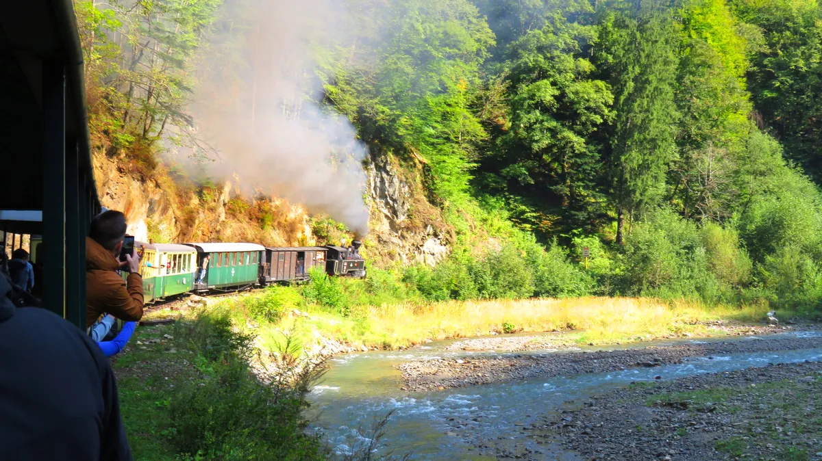 The steam train on Vaser Valley - Maramures